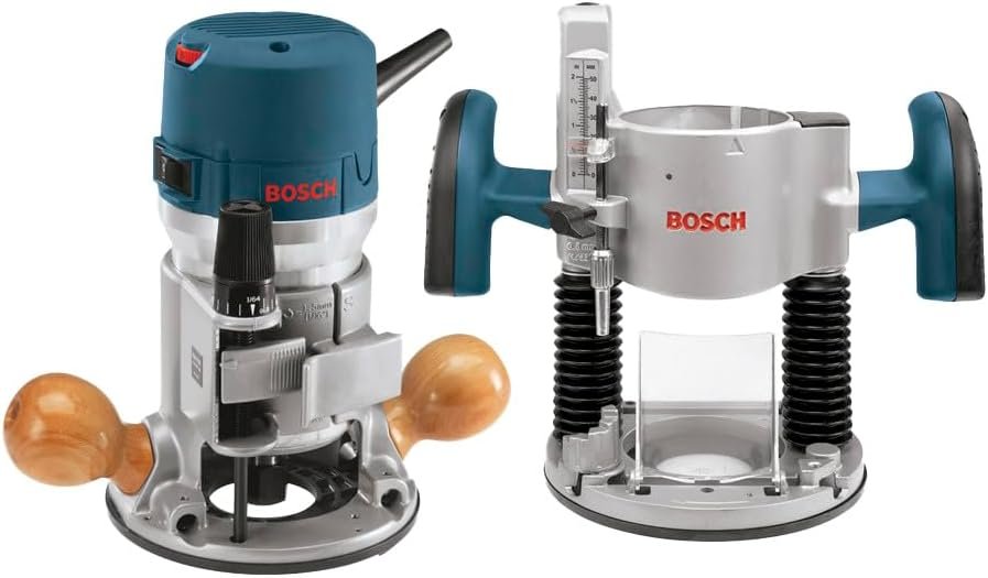 Bosch 1617EVSPK 2.25 HP Plunge & Fixed-Base Router