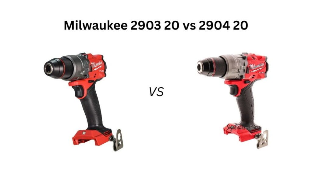 Milwaukee 2903 20 vs 2904 20 explained simply. Find out which drill offers more power, better control, and greater value for your money.